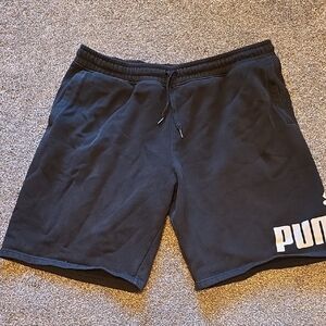 Puma Men's Athletic Shorts in Black